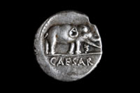 A roman coin from the Corinium Museum