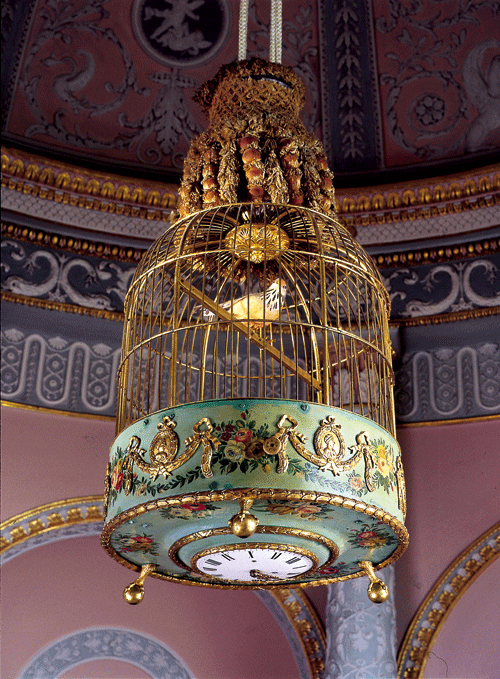 18th century mechanical bird timepiece