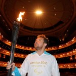Paralympics 2012 Flame London Royal Opera House