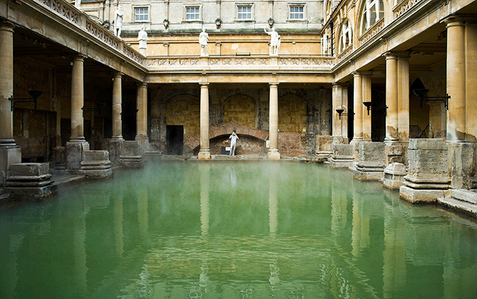 Roman Baths, Bath, heritage
