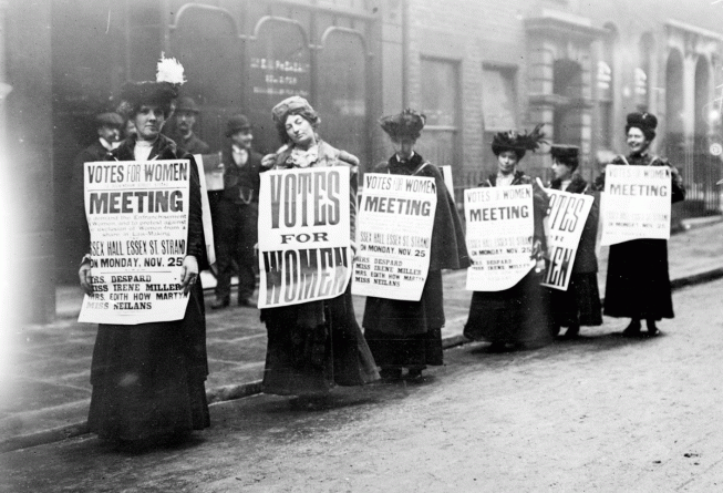 Suffragettes, London. Credit: GL Archive/Alamy
