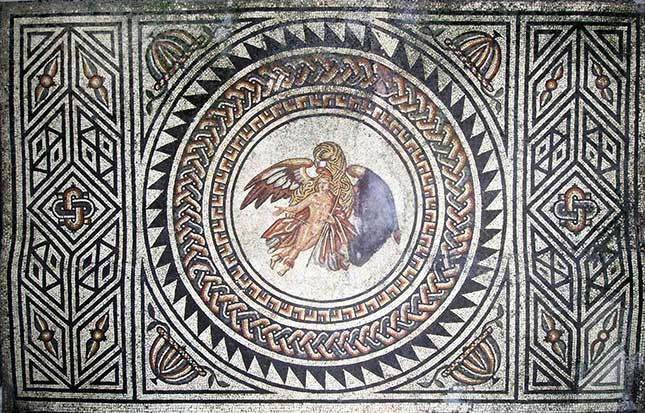 Fishbourne Roman Palace, mosaic