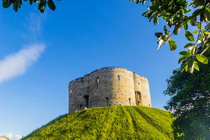 Clifford's Tower in York 